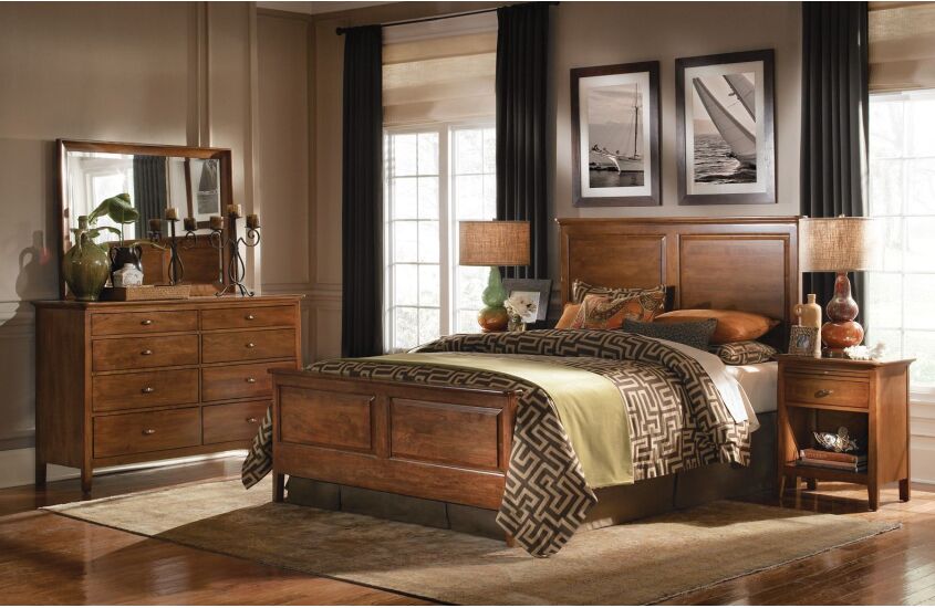 QUEEN PANEL BED-COMPLETE Room